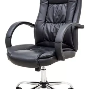 Cadeira revestida em courino