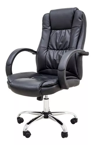 Cadeira revestida em courino