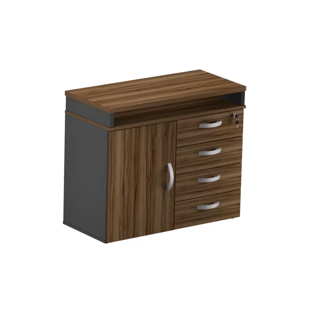 Mesa auxiliar pedestal